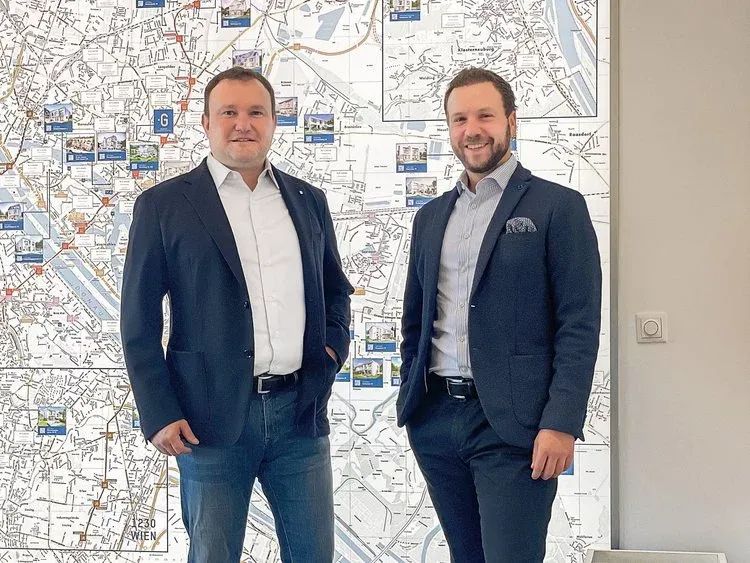 Prokuristen Max Henn und Markus Stampfer