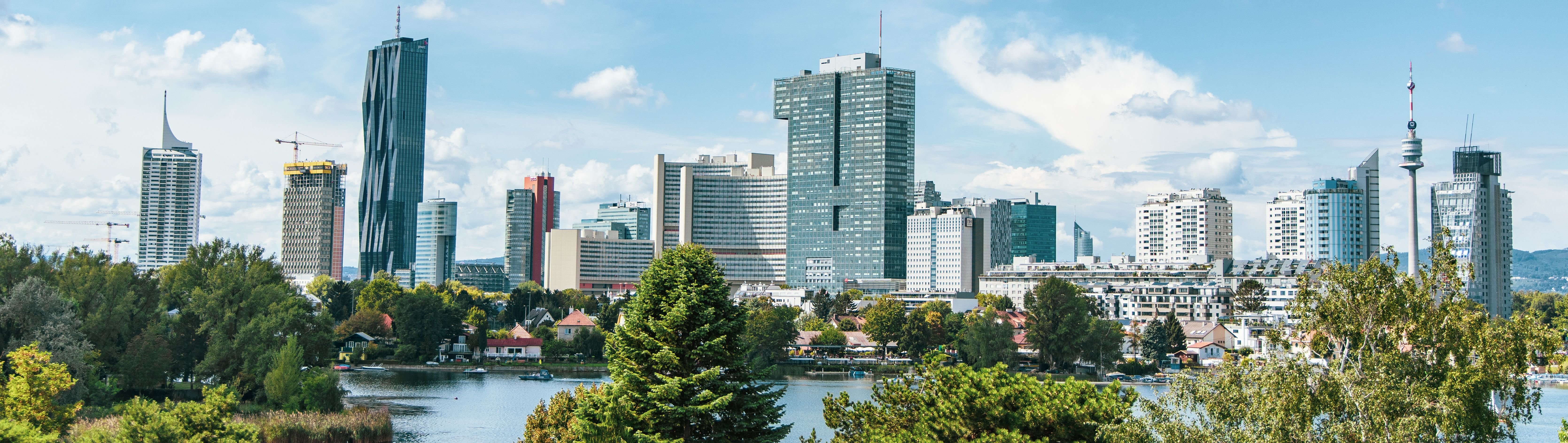 Blick auf Donauturm & Skyline