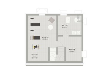 Plan Keller von Korsenweg 18 Haus 1