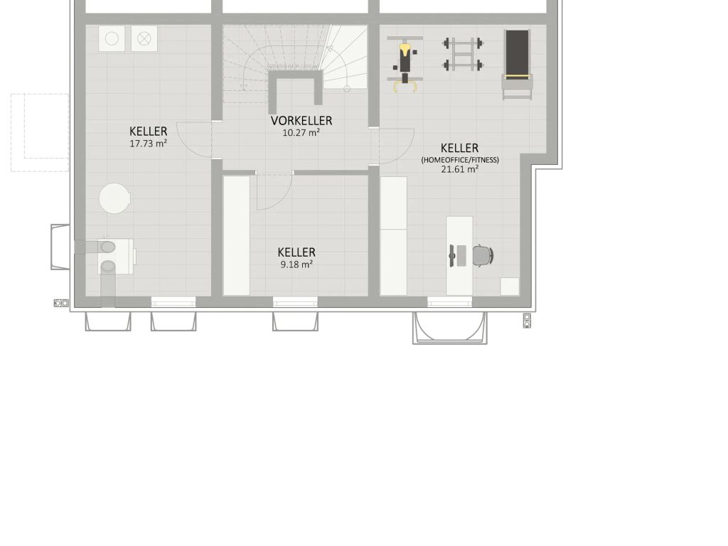 Plan Keller von Ispergasse 45