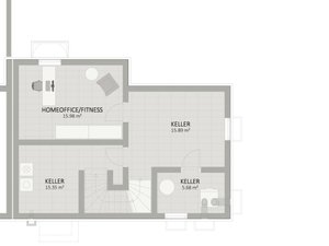 Plan Keller von Rittersporngasse 7-9 Haus 3