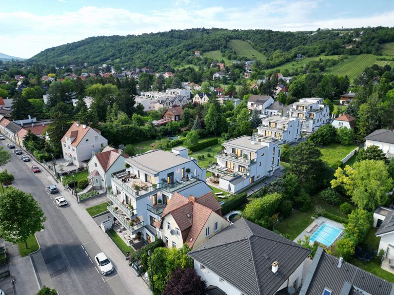 Visualisierung eines Wohnbauprojektes in der Langenzersdorferstraße 66-68