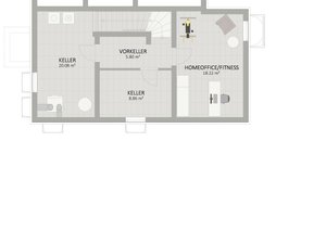 Plan Keller von Unterfeldweg 12 Haus 4